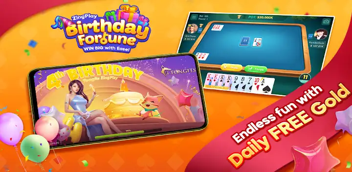 Tongits Zingplay - Card Game — Android game banner