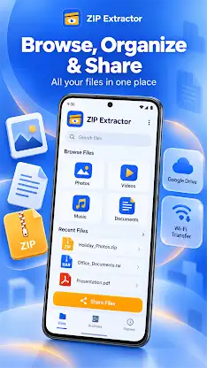 ZIP Extractor: Unzip & Unrar screenshot 2