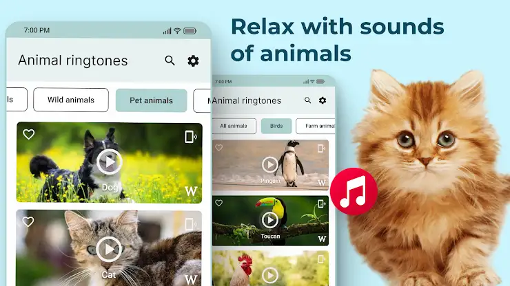 Animal Sounds and Ringtones screenshot 2