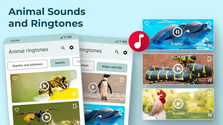Animal Sounds and Ringtones screenshot 1