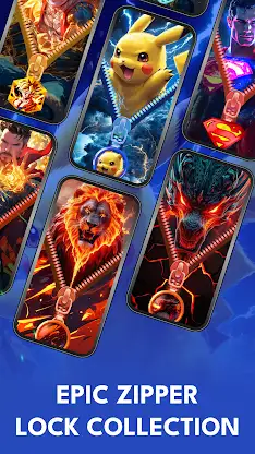 Zipper Lock Screen & Wallpaper screenshot 6