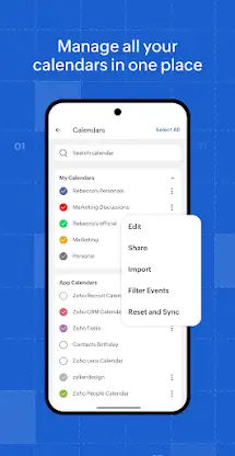 Zoho Calendar screenshot 4