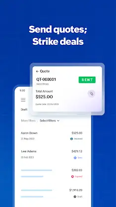 Zoho Invoice - Invoice Maker screenshot 6