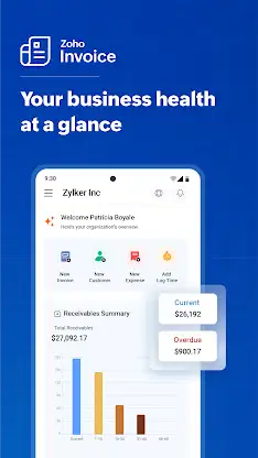 Zoho Invoice - Invoice Maker screenshot 2