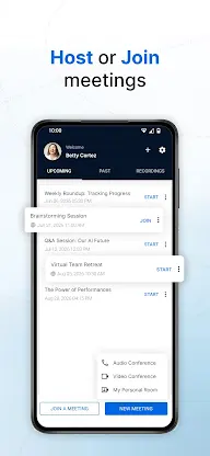 Zoho Meeting - Meet Virtually screenshot 3