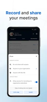 Zoho Meeting - Meet Virtually screenshot 6