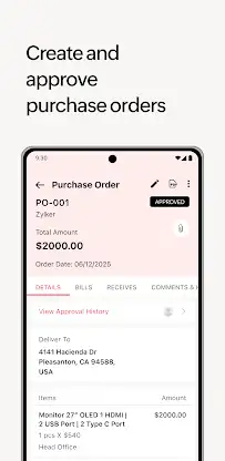 Zoho Procurement screenshot 4