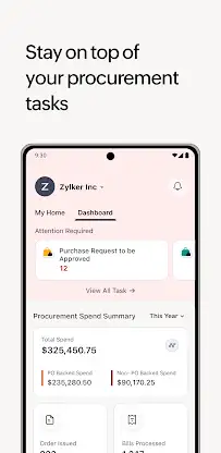 Zoho Procurement screenshot 2