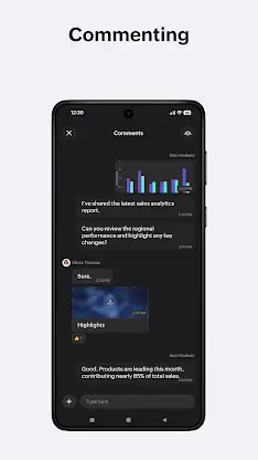 Zoho Analytics – Mobile BI screenshot 3