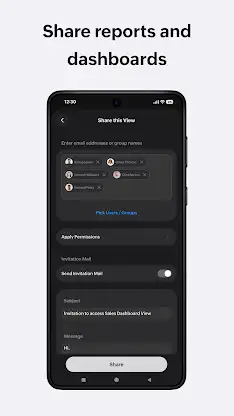 Zoho Analytics – Mobile BI screenshot 2