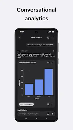 Zoho Analytics – Mobile BI screenshot 6