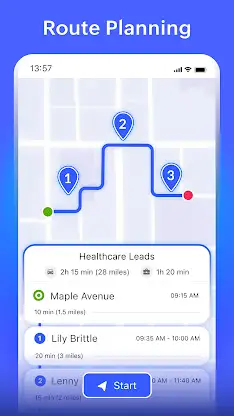 RouteIQ for Zoho CRM screenshot 2