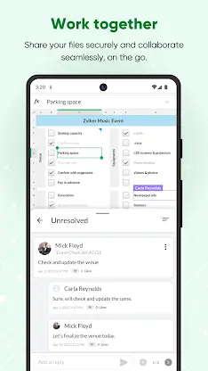Zoho Sheet: Spreadsheet App screenshot 5