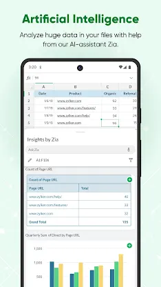 Zoho Sheet: Spreadsheet App screenshot 6
