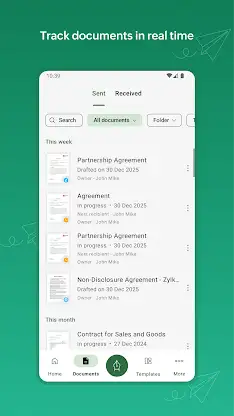 Zoho Sign - Fill & eSign Docs screenshot 2