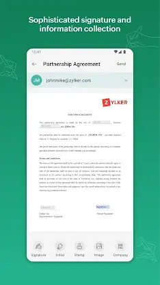 Zoho Sign - Fill & eSign Docs screenshot 5