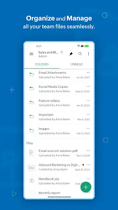 Zoho WorkDrive screenshot 1
