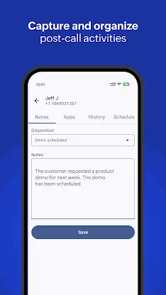 ZDialer by Zoho Voice screenshot 4