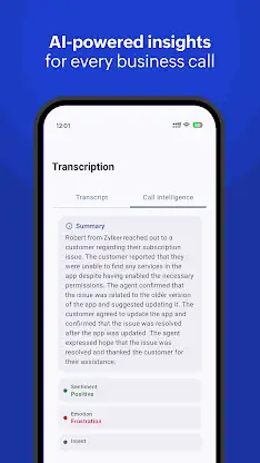 ZDialer by Zoho Voice screenshot 2