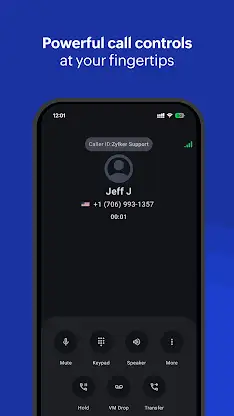 ZDialer by Zoho Voice screenshot 1