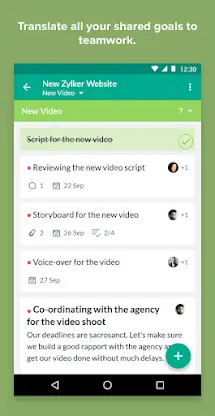Zoho Connect screenshot 2