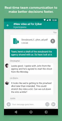 Zoho Connect screenshot 4