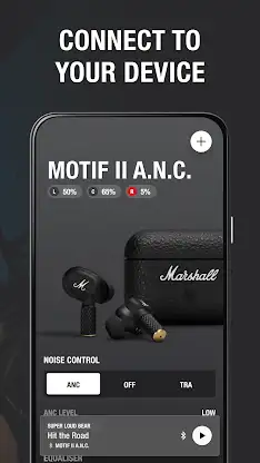 Marshall Bluetooth screenshot 2