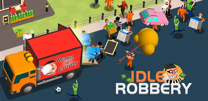 Idle Robbery — Android game banner