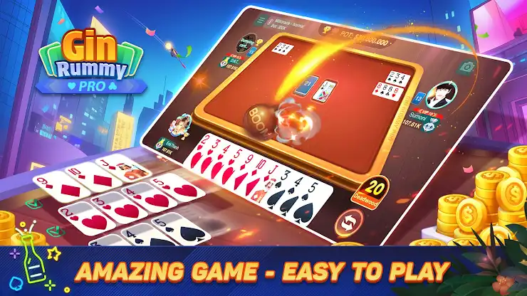 Gin Rummy Pro-Card Game Online screenshot 4