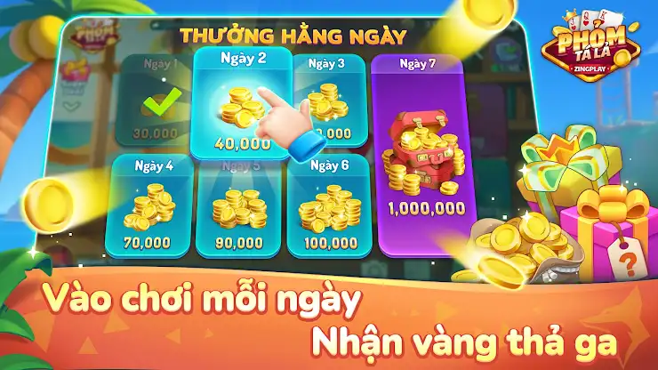 Phỏm Tá Lả ZingPlay Global screenshot 3