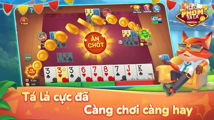 Phỏm Tá Lả ZingPlay Global screenshot 1
