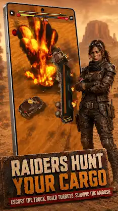 Truck Defense: Mad Wasteland screenshot 2