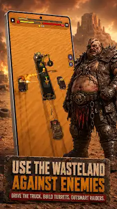 Truck Defense: Mad Wasteland screenshot 1