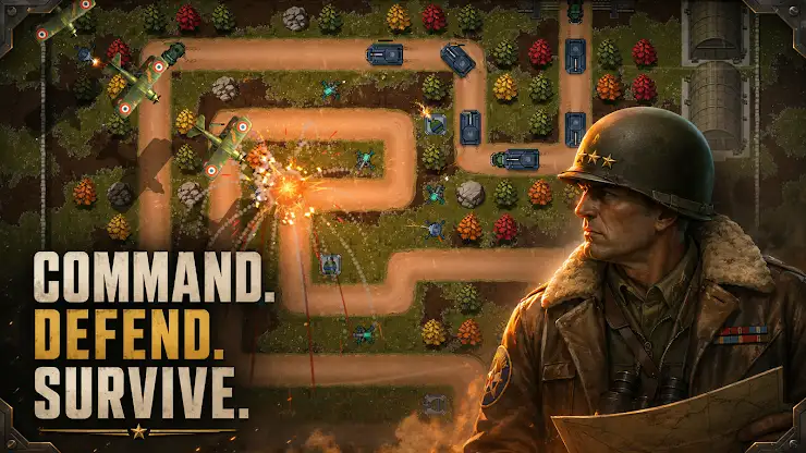War Strategy: Tower Defense TD screenshot 1
