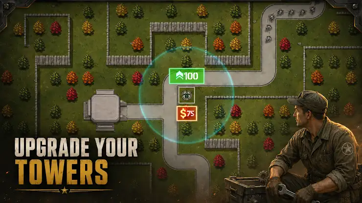 War Strategy: Tower Defense TD screenshot 4