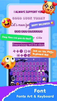 Fonts Keyboard Theme & Sticker screenshot 3