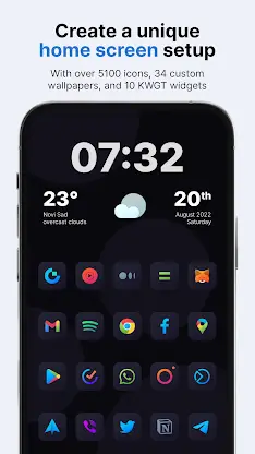 Nova Dark Icon Pack screenshot 1