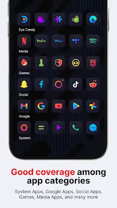 Nova Dark Icon Pack screenshot 4