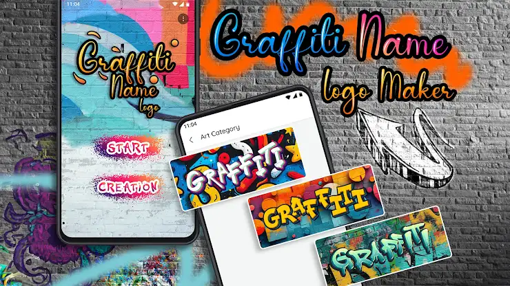 Graffiti Name Logo Maker screenshot 1