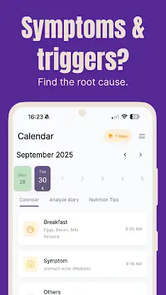 FoodLog: IBS & FODMAP Tracker screenshot 2