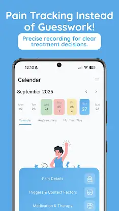 PainLog: Headache & Back Pain screenshot 1