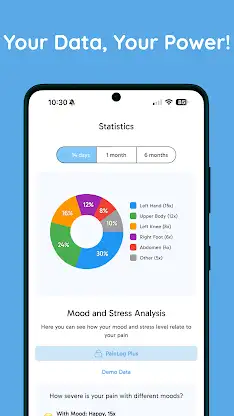 PainLog: Headache & Back Pain screenshot 4