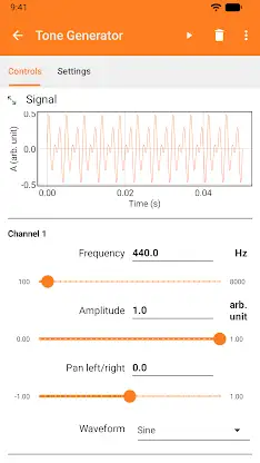 phyphox screenshot 6