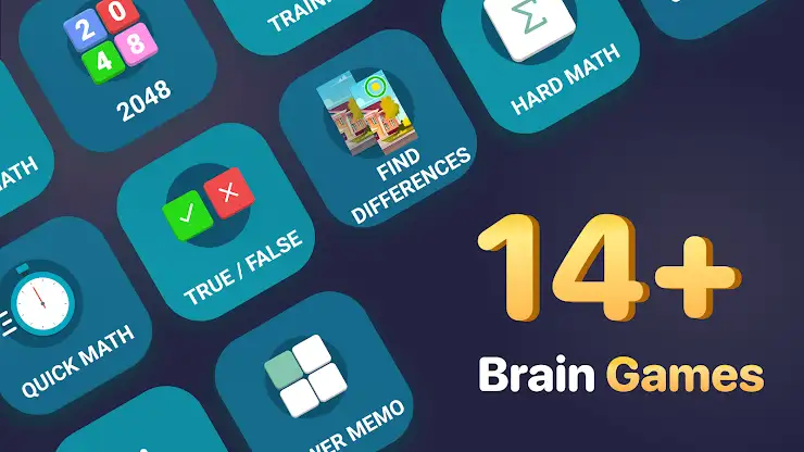 Brain Games: Math and IQ Test screenshot 1