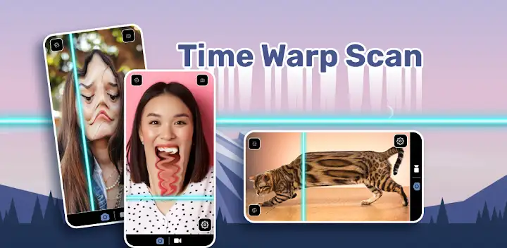 TIME WARP SCAN: Face Scanner — Android app banner