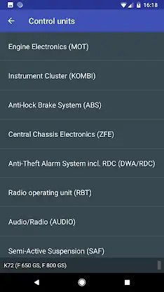 MotoScan for BMW Motorcycles screenshot 3