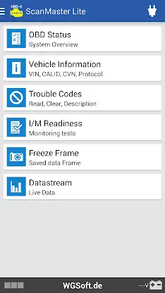 ScanMaster for ELM327 OBD-2 screenshot 1