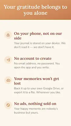 Calluna: Gratitude Journal screenshot 2