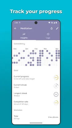 Timelog - Goal & Time Tracker screenshot 4