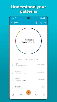 Timelog - Goal & Time Tracker screenshot 3